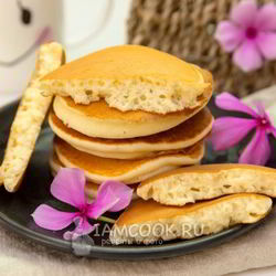 Рецепт Панкейков на сливочном сыре
