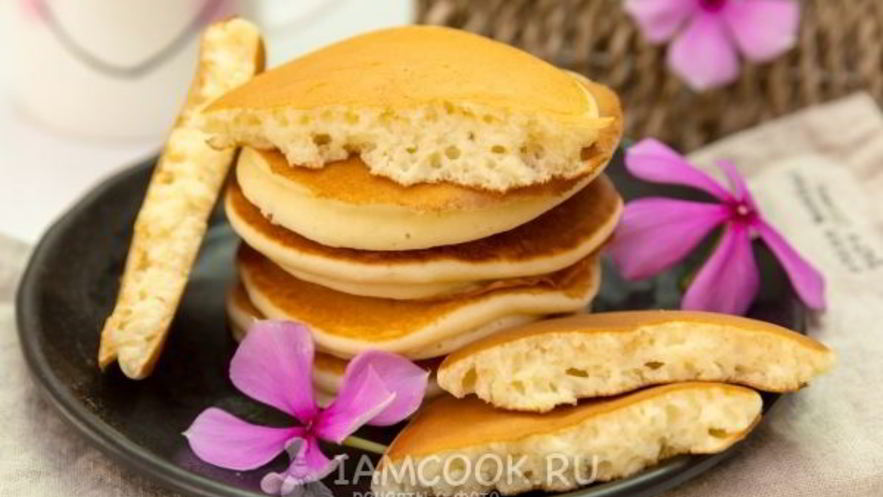 Рецепт панкейков на сливочном сыре