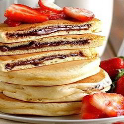 Рецепт Панкейков с начинкой
