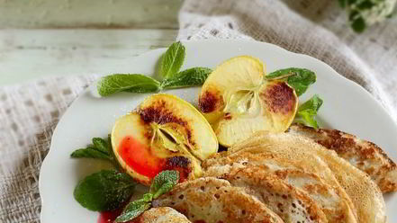 Рецепт постных блинов на дрожжах