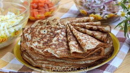 Рецепт Ржаных блинов