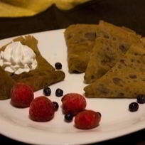 Шоколадные блинчики