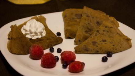 Рецепт шоколадных блинчиков