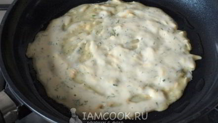 Рецепт сырных блинов