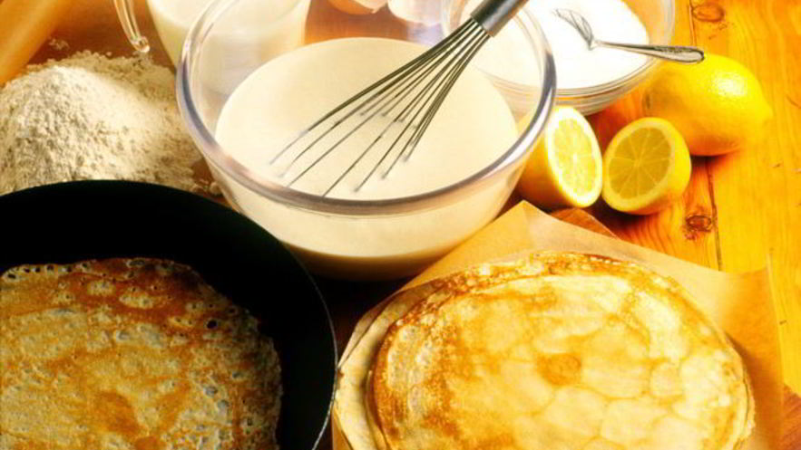 Рецепт тонких ажурных блинов на молоке