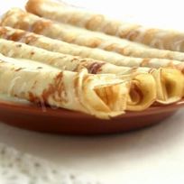 Тонкие блинчики на молоке ореховые