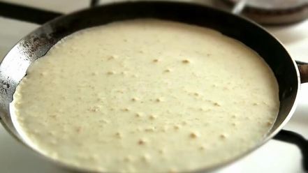 Рецепт тонких блинчиков на молоке ореховые