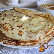 Тонкие блины на кефире