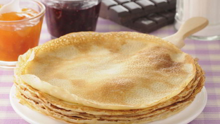 Рецепт тонких блинов на простокваше