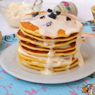 Рецепт Творожных панкейков с черносливом