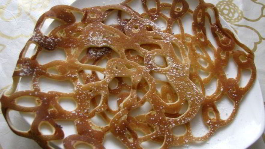 Рецепт украинских кружевных блинчиков