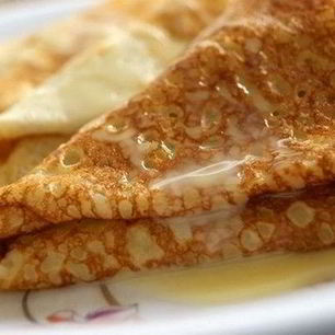 Рецепт Вкусных блинчиков на молоке по-домашнему