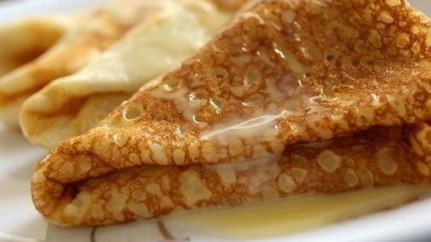 Рецепт вкусных блинчиков на молоке по-домашнему