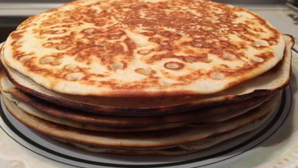 Рецепт Воздушных тонких блинов на молоке