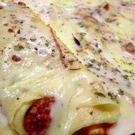 Рецепт Запеченных блинов с начинкой