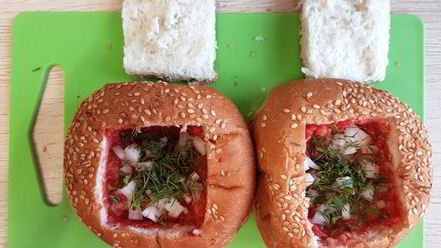 Рецепт булочек фаршированных