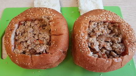 Рецепт булочек фаршированных