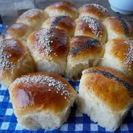 Рецепт Булочек из волшебного теста с сыром