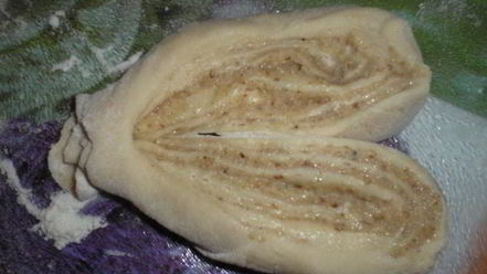 Рецепт булочек ореховых сердца