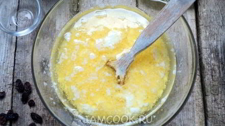 Рецепт булочек с изюмом и сгущенкой