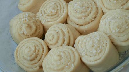 Рецепт булочек с кокосовой стружкой