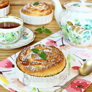 Рецепт Булочек с лимонной начинкой