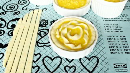 Рецепт булочек с лимонной начинкой