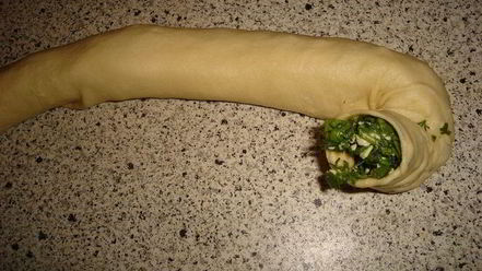 Рецепт булочек с сыром и зеленью