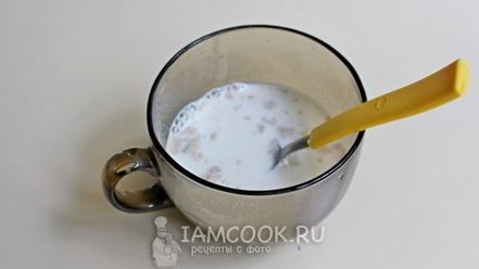 Рецепт булочек с творогом в сметанной заливке