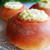 Булочки с творогом