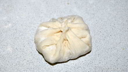 Рецепт булочек с яблоками из слоеного теста