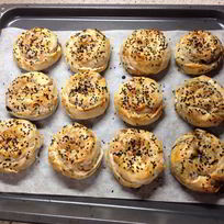 Рецепт Булочек со шпинатом из теста фило