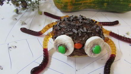 Рецепт булочек страшно смешные паучки