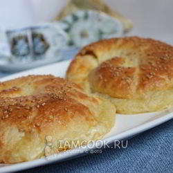 Рецепт Булочек Улитки с сыром