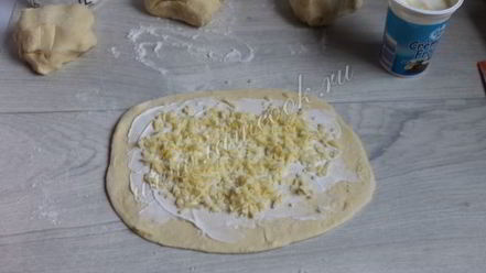 Рецепт булочек улитки с сыром
