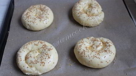 Рецепт булочек улитки с сыром