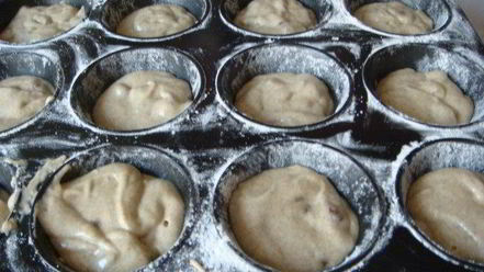 Рецепт булочек в формочке из ржаной муки