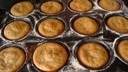 Рецепт булочек в формочке из ржаной муки