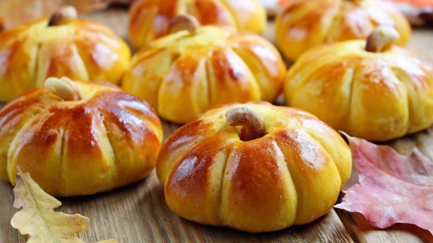 Рецепт дрожжевых булочек тыковки