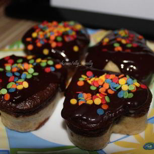 Рецепт Двухслойных овсяных булочек