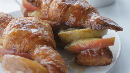 Рецепт Круассанов с яблоками