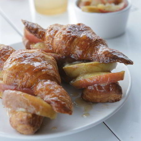 Рецепт Круассанов с яблоками