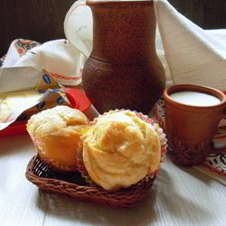 Рецепт Масляных шафрановых булочек