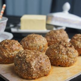 Рецепт Ореховых булочек