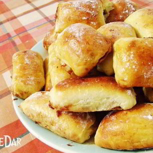 Рецепт Плюшек дрожжевых с джемом