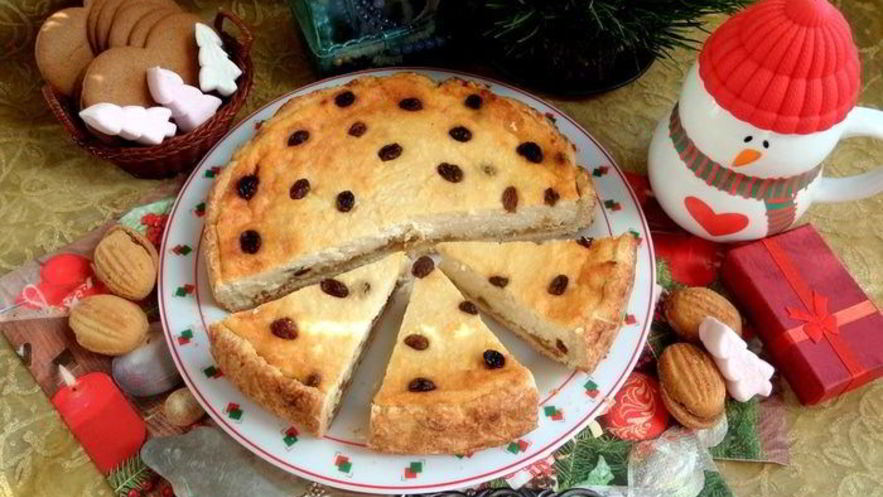 Рецепт праздничной ватрушки