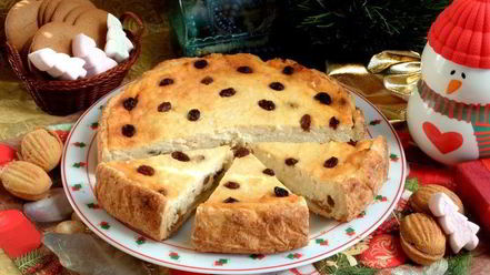 Рецепт праздничной ватрушки