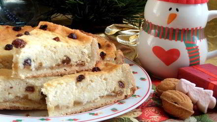 Рецепт праздничной ватрушки