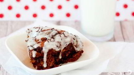 Рецепт Шоколадных булочек с корицей в глазури