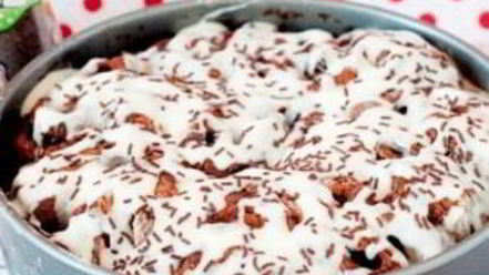 Рецепт шоколадных булочек с корицей в глазури